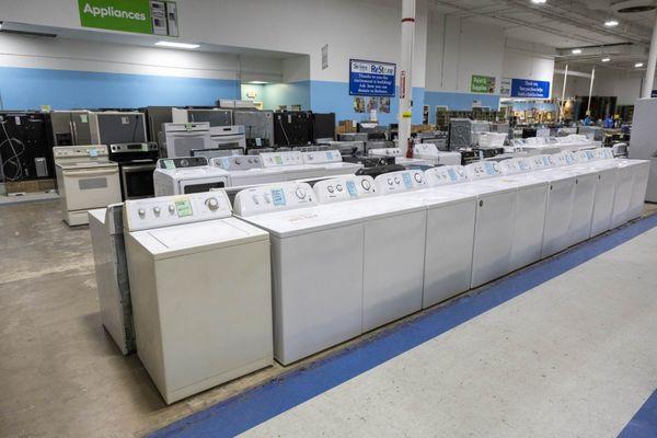 Washers and dryers