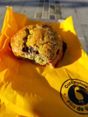 mixed berry scone literally melts in your mouth.