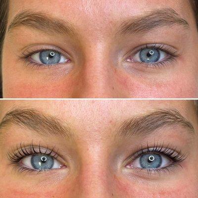 Lashlift and tint