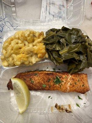 Blackened Salmon Platter