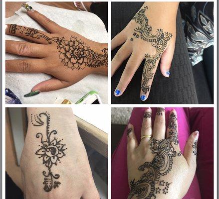 Henna tattoo by Tara