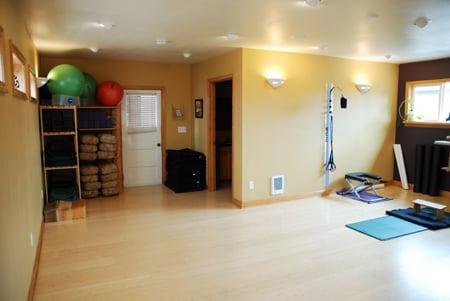 We offer 4 levels of yoga classes each week in our yoga studio.