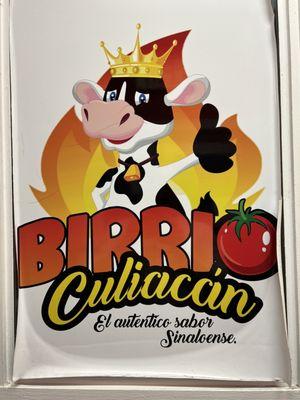 Birria sign