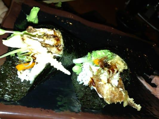 Soft Shell Crab Hand Roll