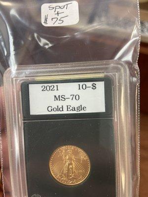 American gold eagle