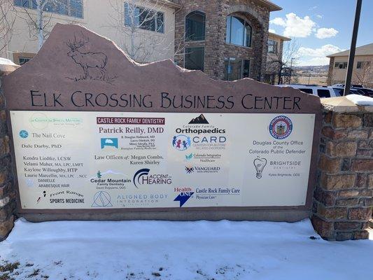 Aligned Body Integration, LLC
Elk Crossing Business Center.  
1189 S Perry St, Castle Rock, 80104