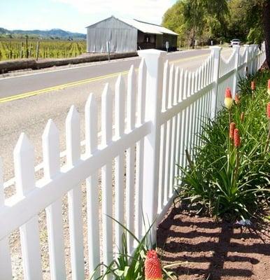 Vinyl Picket Fence