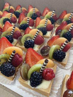 Mini Fruit Tarts