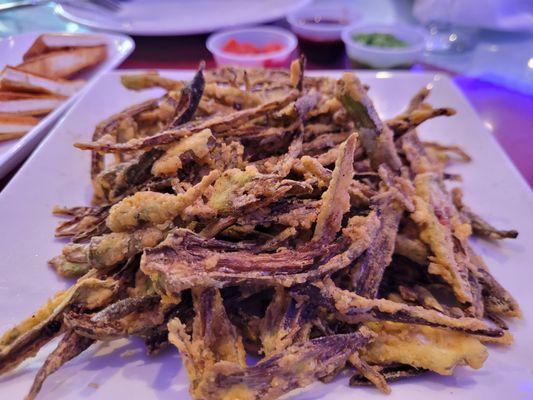 Fried okra