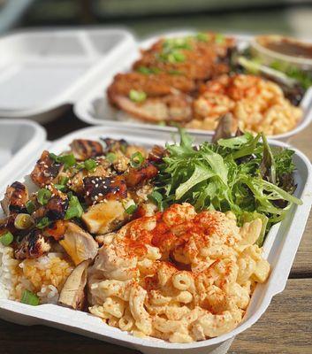 Aloha Chicken Teriyaki Bowl with Mac Salad