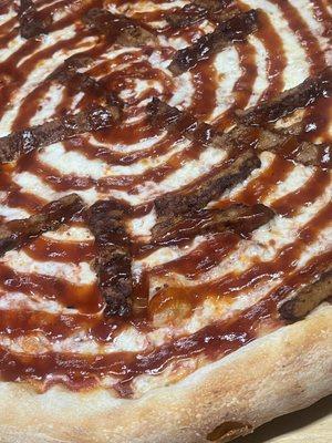 Barbecue Spare Rib Specialty Pizza