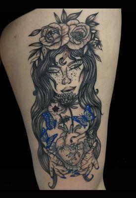 One of my favorite tattoos Cleo has done on me !