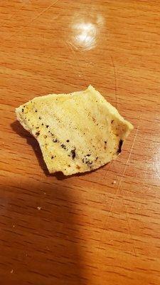 Moldy fortune cookie?