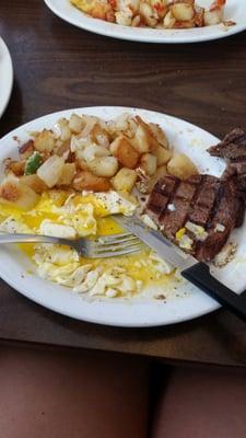 Awesome steak n eggs