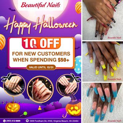 HAPPY HALLOWEEN 

For ALL NEW CUSTOMERS, enjoy 10% OFF when you spend $50 or more!