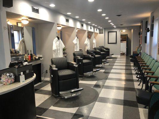 Barber stations