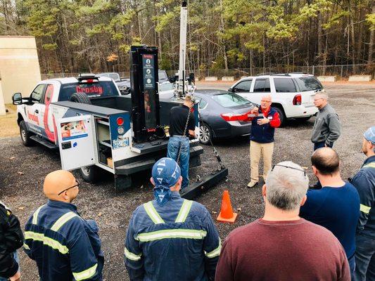 A Crosby Rigging Training we hosted for our customers.