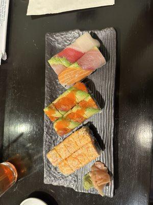 Phoenix, Piano, and Rainbow Sushi Rolls