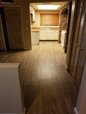 Vinyl plank floors