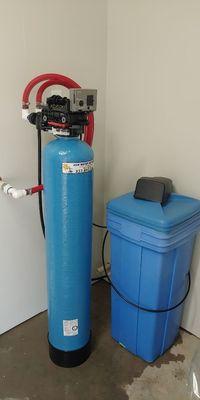 Whole home water softner system