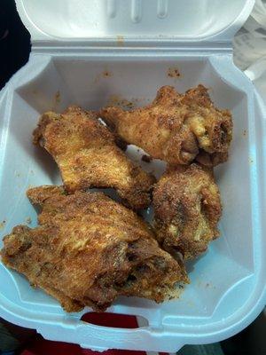 Old Bay wings - YUMMY!