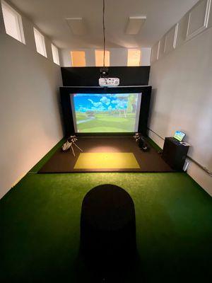 Golf Simulator at Kansas City Club