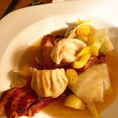 Pork Belly with Dumpling