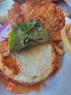 Buffalo chicken sandwich