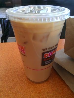 Decaf ice coffee