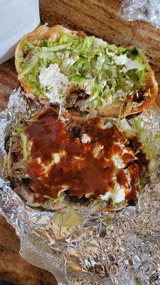 Carne asada torta pretty good. Definitely go for carne asada on anything you order.