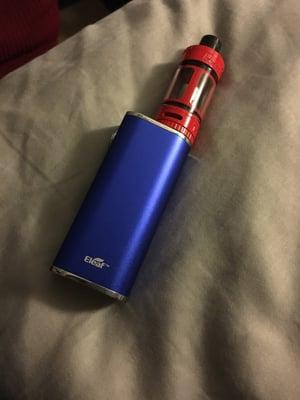 Kanger tank and coils with an eleaf mod. Very good price at wise guys.