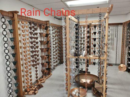 Different type of Rain Chains Available