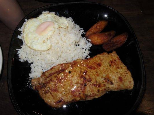 Especial de Bandeja with pork