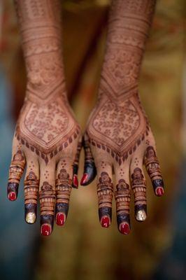 My bridal mehendi done by Asra