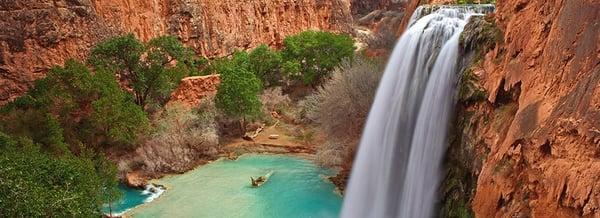 Arizona, Havasu Falls in the Grand Canyon