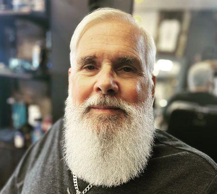 Beard trim by a Rakish Fellow Barber