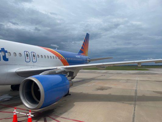 Boarding Allegiant Air at Punta Gorda