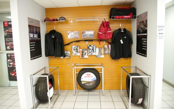 Superior Nissan - Accessories Display