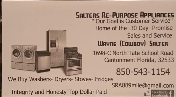 Salters re-purpose Appliances