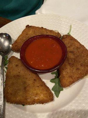 Mozzarella en Carrozza