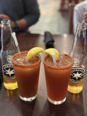 $5 Estrella Michelada   IG:  @rosyeatssj