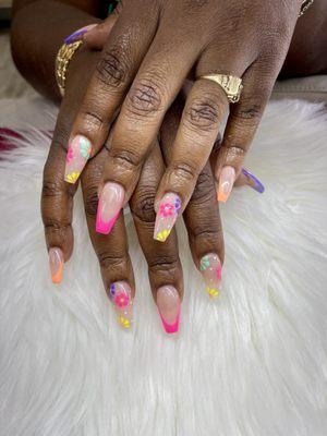 Acrylic nails