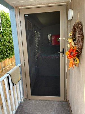 Crimsafe Security Door - wide variety of colours to choose from!