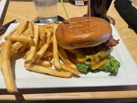 PB& Habanero Jelly burger