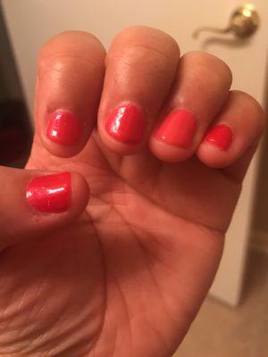 Manicure and gel polish