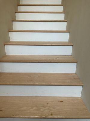 New Red Oak Stair Treads