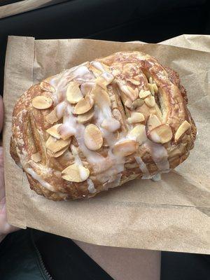 Almond croissant