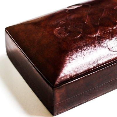 Leather Tuareg Jewelry Box