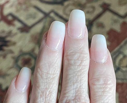 May's French Tip Ombré