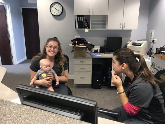 New front desk team ;)